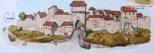 Muraille et porte Mattabio