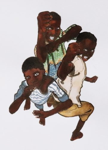Trois-gamins-africains